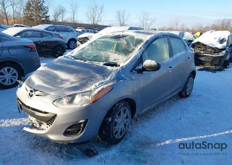 2012 Mazda Mazda2 Sport z USA, uszkodzony, nr VIN JM1DE1KY5C0146037